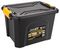 TL201 - 18L Heavy Duty Polypropylene Storage Box with Clip on Lid - 260mm x 385mm x 295mm