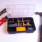 TL231 - 12 Compartment Slim Organiser Box - 50mm x 230mm x 150mm