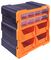 TL289 - Monoblock Storage Organiser Box with 4 Storage Bins & 8 Drawers