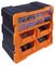 TL289 - Monoblock Storage Organiser Box with 4 Storage Bins & 8 Drawers