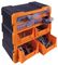TL289 - Monoblock Storage Organiser Box with 4 Storage Bins & 8 Drawers