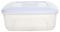 F0460 - 7L Square Clear Food Storage Box - 120mm x 300mm x 300mm