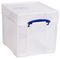 25.7CXL - 25.7L XL Multi-Use Clear Storage Box with Lid - 335mm x 335mm x 395mm