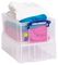 9CXXL - 9L XXL Multi-Use Clear Storage Box with Lid - 245mm x 250mm x 395mm