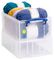 9CXXL - 9L XXL Multi-Use Clear Storage Box with Lid - 245mm x 250mm x 395mm