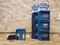 BM-MK40-BLU-6 - Battery Storage Mounts for Makita 40V XGT Power Tool Batteries - Blue, 6 Pack