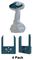 TM-MK40-BLU-4 - Tool Storage Mounts for Makita 40V XGT Power Tools, Blue - 4 Pack