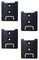 TM-STPC-BLK 4 - Tool Storage Mounts for Black + Decker 18V Power Tools - Black, 4 Pack