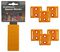 TMSPACE-YLW-6 - Tool Storage Mount Spacer Blocks for  DeWalt 18V & 54V FlexVolt Power Tool Batteries