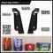 OM-WH-BLK-2 - Cleaning Wipes Storage Holder Mounts - Black, 2 Pack