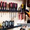 WH-BLK-SD-4 - Screwdriver Racks Wall Hive Storage System - Black, 4 Pack