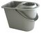 MB.10/S/2 - Plastic Silver Mop Bucket, 10L