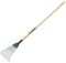 9116N - Springbok Junior Lawn Rake with 8 Tines and Ash Handle