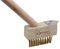 PWBRUSH - Wooden Patio Wire Weed Brush