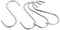 15937 - Galvanised Steel S Hooks, 4 Pack