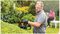 UNIVERSALHEDGECUT 50 (CLASSIC GREEN) - 50cm 26mm Gap 480W Electric Hedge Trimmer, Classic Green 230V