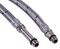 29030308 - M10 x 15mm x 300mm WRAS Approved Flexible Tap Tail Connectors, Pair