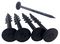 2040 - Weed Control Fabric Membrane Pegs, 100 Pack