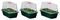 G85X3 - Mini High Dome Propagator, 3 Piece Set