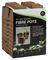 W0312 - 8cm Square Fibre Plant Pots, 48 Pack