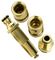 82989 - Brass Garden Hose Watering Accessory Set, 4 Piece