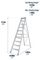 7141018 - 10 Tread MasterTrade Step Ladder