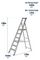 7150618 - 6 Tread MasterTrade Platform Step Ladder
