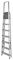 7400718L - 7 Tread High Handrail Step Ladder