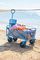 3217 - Foldable Garden Trolley / Festival Cart with Large Wheels, 80kg