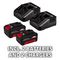 GE-CM 36/36 LI (2X4,0AH) - Power X-Change 36cm 36V 2x 4Ah Li-Ion Cordless Lawn Mower Kit