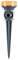 GH734 - 161m² Ground Spike Sprinkler for Garden Hose