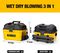 DXV15T - 15L 1000W Tool Box Wet & Dry Vacuum Cleaner 230V