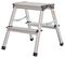 LFD41AL - 2 Tread Aluminium Step Ladder Platform