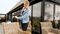 EASYAQUATAK 100 (LONG LANCE) - 1100W 100 Bar Pressure Washer 230V