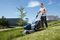 GRA 18V2-46 (BARETOOL) - 46cm 18V Li-Ion Cordless Lawn Mower - Bare Unit
