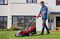 RASARRO 36/34 (2X3,0AH) - Power X-Change Rasarro 34cm Twin 18V / 36V 2x 3Ah Li-Ion Cordless Lawn Mower Kit