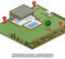 FREELEXO 500 - Power X-Change 18cm 18V 1x 2.5Ah Li-Ion Robotic Automatic Lawn Mower Kit