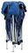 76940 - Concertina Gazebo, 3m x 3m, Blue
