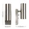19720 - Dusk to Dawn Up/Down Wall Light, IP44