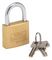 MAGNO 40MM KEYED ALIKE - 40mm, Solid Brass Keyed Alike Padlock