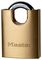 2250EURD - 50mm Closed Shackle Brass Padlock