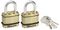 M1BEURT - 45mm Brass Heavy Duty Padlocks, 2 Pack