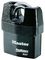 6327EURD - 66mm ProSeries Weather Tough Steel Heavy Duty Closed Shackle Padlock