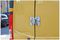 736EURD - 230mm Steel Heavy Duty Van Lock & Hasp