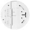 SDMHA-02 - Interlinkable Mains Powered Heat & Smoke Alarm with 9VBattery Back-Up