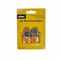 66541 - 20mm Long Shackle Iron Padlocks with Plastic Covers, 2 Pack