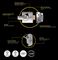 P-BS1-CH-CH-60 CHROME - BS1 Maximum Security Night Latch Lock, Chrome - 60mm Backset