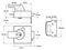 P-BS1-CH-CH-60 CHROME - BS1 Maximum Security Night Latch Lock, Chrome - 60mm Backset