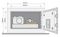 YSV/200/DB1 - Digital Combination Keypad Steel Value Safe, Small