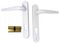 YES-DHCPK - Essentials UPVC Double Glazed Door Handle & Cylinder Pack, White